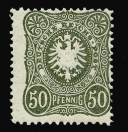 GE 42a 1880 50pf. Olive Gray