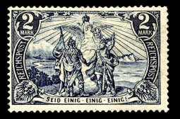 GE 63  1900  2 RM. Reichspost