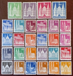 1948-51 US/British Occupation Zone, Buildings and Monuments 634-661