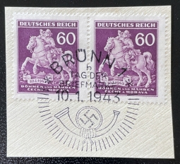 Bohemia & Moravia 84, Messenger Used w/CXL