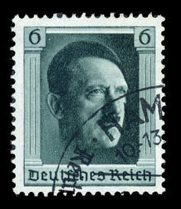 GE B102u Hitler Birthday Souvenir Sheet Single 1937