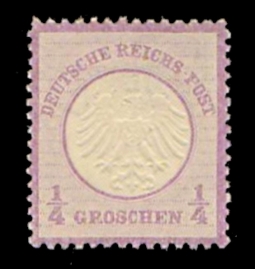 GE 1   1872  1/4 Gr.  Small Eagle Breast Shield