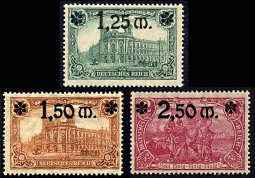GE 115-7  1920 New Reichmark Issues Revalued