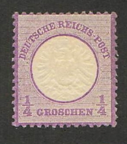 GE 14  1873  1/4 Gr. Large Eagle Breast Shield