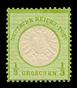 GE 15  1873  1/3 Gr.  Large Eagle Breast Shield