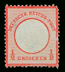 GE 3  1872  1/2 Gr  Small Eagle Breast Shield