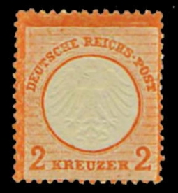 GE 8 1872  2 Kreuzr  Small Eagle Breast Shield