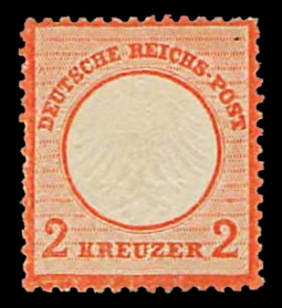 GE 8  1872  2 Kreuzr  Small Eagle Breast Shield