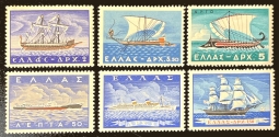 GR 618-23 Greek Ships Throughout History