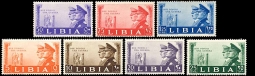 Libya 95-101 Hitler and Mussolini NH