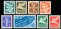 Italy C12-19 Allegorical Airmail Set