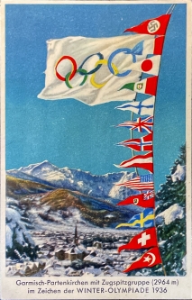 1936 Winter Olympics Garmish PPC