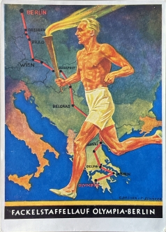 1936 Berlin Olympics Torch Relay Propaganda PC