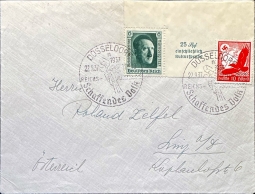 1937 Dusseldorf Creative People Exhibition, Party Rally Stamp