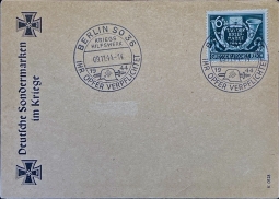 GE B288 War Charity CXL On Card