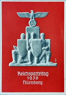 1936 Nazi Party Congress Monument PPC