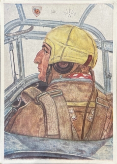 W. Willrich Color PPC Luftwaffe Squadron Commander Falct