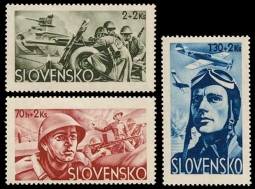 Slovakia B14-16, 1943 Military Scenes