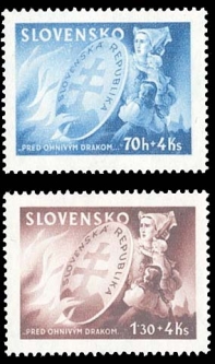 Slovakia B25-26, 1944 National Protection