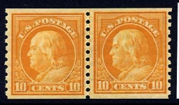 US 497  1916 10 Cent Washington Coil