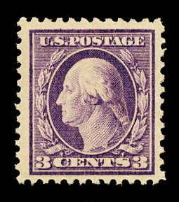 US 464 1916 Washington Three-cent Purple