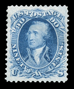 US 72 1861 90 Cent  Washington