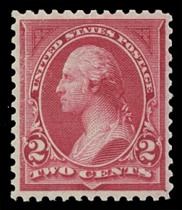 US 249   1894 2-cent Carmine Lake Type I