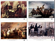 US 1686-9, 1976 Bicentennial Souvenir Sheets