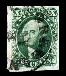 US 16 1855 10 Cent Washington Ty. IV