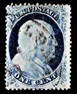 US 23 One-Cent Franklin Type IV
