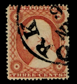 US 26 1857 Three-cent Washington