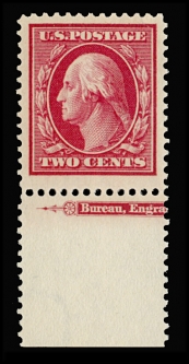 US 375 1910 Two-Cent Washington
