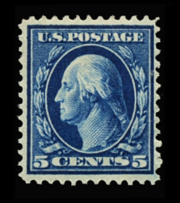 US 378 1910  5-cent Washington
