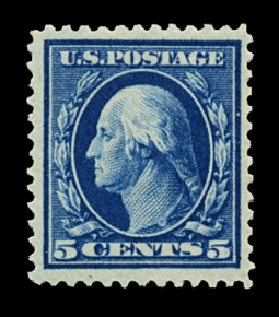 US 378 1910  5-cent Washington