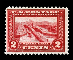 US 398 1913 Two-cent  Panama-Pacific Exposition