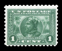 US 401 One-Cent Balboa Perforation 10