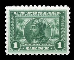 US 401 One-Cent Balboa Perforation 10