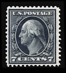 US 407 1914 Seven-cent Washington