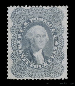 US 37a 24-Cent Gray Washington
