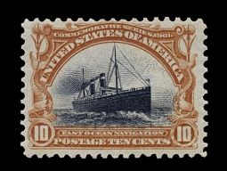 US 299 Ten-cent Ocean Steamer