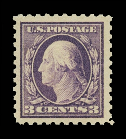 US 464 1916 Washington Three-cent Purple