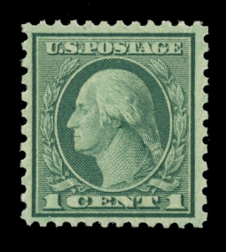US 538 1919 One-Cent Washington  Rotary Press