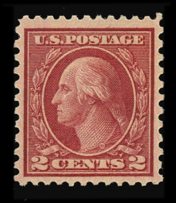 US 540  2-Cent Washington Rotary  Press