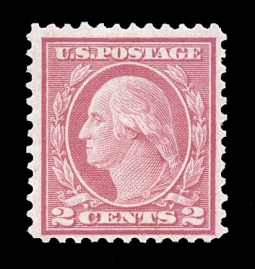 US 546 1921 Two-cent Washington Coil Waste