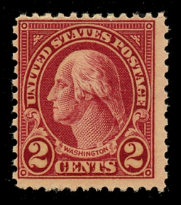 US 634A Two-cent Washington Type II