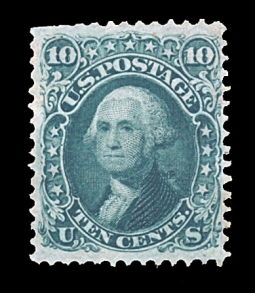 US 68 1861 10 Cent Washington