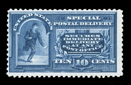 US E4, 1894 10-cent Special Delivery Messenger