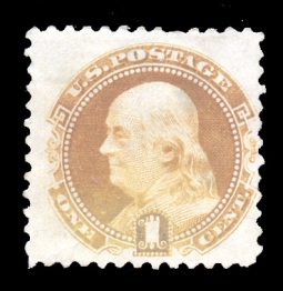 US 133a One-Cent Franklin Reissue