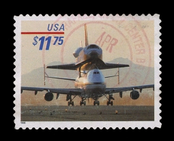 3262 $11.75 Express Mail Space Shuttle Transport