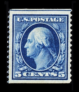 US 355 Five-cent Washington Horizontal Coil